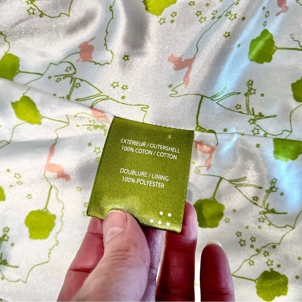 SOIA & KYO Anthropologie Gray Cotton Oversized Collar Trench Coat, Size Small - Picture 9 of 11